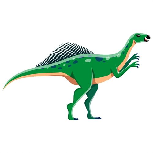 Wannanosaurus Dinosaur Transparent Sticker